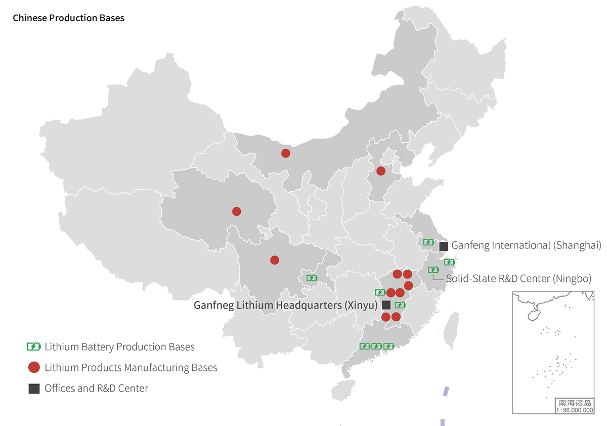 Chinese Production Bases